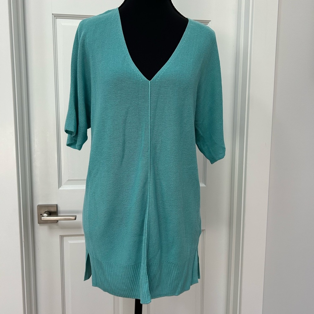 Talbots Aqua Knit Top